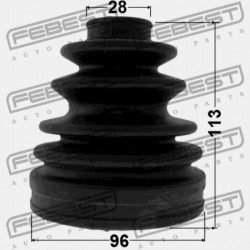 BELSŐ CSUKLÓVÉDŐ TOYOTA HIACE/HIACE S.B.V KLH1,2,LXH1,2,RCH1,2 1995.08-2011.1 43403-26010