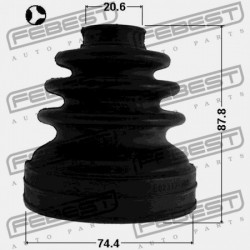 TOYOTA AURIS/HYBRID (UKP) BELSŐ CSUKLÓVÉDŐ ADE15,NDE150,NRE150,NRE150,ZRE15,ZZE150,Z 04437-02290