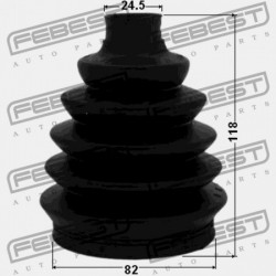 KÜLSŐ CSUKLÓVÉDŐ TOYOTA CAMRY GRACIA MCV2,SXV2 1996.12-2001.09 JP 04438-06080