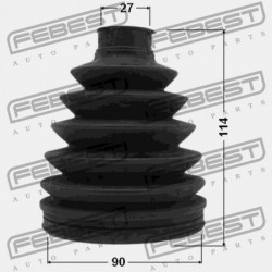TOYOTA RAV4 KÜLSŐ CSUKLÓVÉDŐ ACA3,ALA3,GSA33,ZSA3 2005.11-2012.12 GR 04428-42070