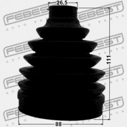 TOYOTA CAMRY ACV3 KÜLSŐ CSUKLÓVÉDŐ 2001.09-2006.01 JP 43410-0F010