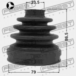 NISSAN WINGROAD/AD Y11 BELSŐ CSUKLÓVÉDŐ 1999.05-2008.10 JP 39741-6N225