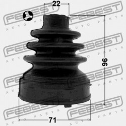 NISSAN JUKE F15 BELSŐ CSUKLÓVÉDŐ 2010.06- JP C9741-1KA0B