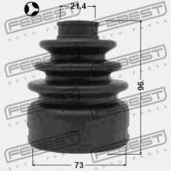 NISSAN QASHQAI J10E BELSŐ CSUKLÓBURKOLAT 2006.12-2013.12 EL C9741-JD02B