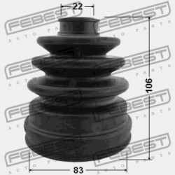 BELSŐ CSUKLÓVÉDŐ NISSAN ALMERA UK MÁRKA N16E 2000.02-2006.11 EL 39741-01E89