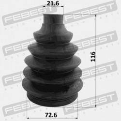 KÜLSŐ CSUKLÓBURKOLAT NISSAN MICRA K12E 2002.11-2010.07 EL 39241-AY125