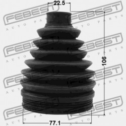 NISSAN TIIDA JPN MÁRKA C11 KÜLSŐ CSUKLÓBURKOLAT 2005.08-2012.06 GL 39241-CG026