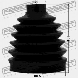 NISSAN PATHFINDER R51M KÜLSŐ CSUKLÓBURKOLAT 2005.01-2014.11 EL 39100-EA000