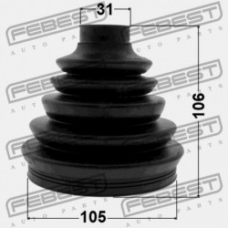 NISSAN PATHFINDER R51M KÜLSŐ CSUKLÓBURKOLAT 2005.01-2014.11 EL C9241-EB31B
