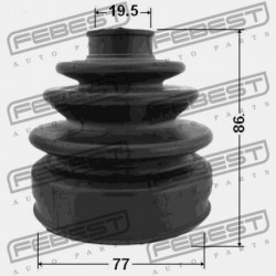 HONDA INTEGRA 4D DB6 JP KÜLSŐ CSUKLÓBURKOLAT 44018-S04-C04