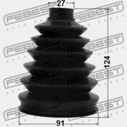 KÜLSŐ CSUKLÓBURKOLAT HONDA ACCORD CL9 2003-2008 EU 44305-SEA-E50