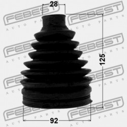 HONDA PILOT YF1 KÜLSŐ CSUKLÓBURKOLAT 2003-2007 US 44018-S0X-A03