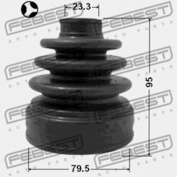 MITSUBISHI AIRTREK CU BELSŐ CSUKLÓVÉDŐ 2001.03-2005.09 JPN MN156831