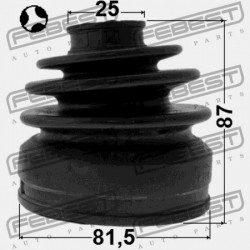 BELSŐ CSUKLÓVÉDŐ MITSUBISHI LANCER CY,CZ 2007.03-2013.02 EUR 3817A150