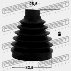 MITSUBISHI PAJERO/MONTEROLONG V90 BELSŐ CSUKLÓVÉDŐ 2006.08- G.EXP 3815A195