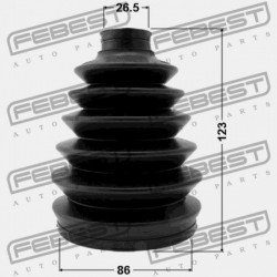 MITSUBISHI CHALLENGER K90 KÜLSŐ CSUKLÓVÉDŐ 1996.05-2001.08 JPN 3815A180