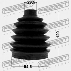 KÜLSŐ CSUKLÓVÉDŐ MITSUBISHI PAJERO/MONTEROHOSSZÚ V90 2006.08- G.EXP 04428-42120