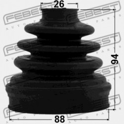 BELSŐ CSUKLÓVÉDŐ MAZDA 3 BK 2003-2006 EU GG46-25-500