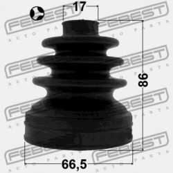 BELSŐ CSUKLÓVÉDŐ MAZDA DEMIO DY 2002-2005 JP GG11-22-540