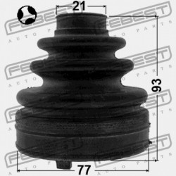 SUBARU LEGACY B12 BELSŐ CSUKLÓVÉDŐ 1998.04-2003.06 EL 28323-SA030