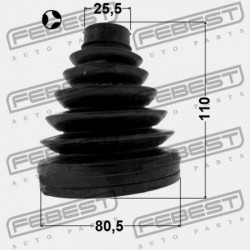 CHEVROLET CRUZE 2010- EU BELSŐ CSUKLÓVÉDELEM 13318014