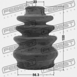 2004-2007 CHEVROLET OPTRA BELSŐ CSUKLÓVÉDŐ KANNA 96489856