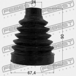 BELSŐ CSUKLÓVÉDŐ CHEVROLET AVEO/SONIC 2012- EU 95228714