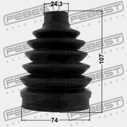 KÜLSŐ CSUKLÓBURKOLAT CHEVROLET AVEO/SONIC 2012- EU 95228794