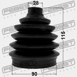 KÜLSŐ CSUKLÓBURKOLAT CHEVROLET CAPTIVA 2010- EU 96639351