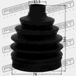 HYUNDAI ACCENT 06 (MEXIKÓI) KÜLSŐ CSUKLÓBURKOLAT: 2006. SZEPTEMBER- (2006-) HMA 49500-1E151