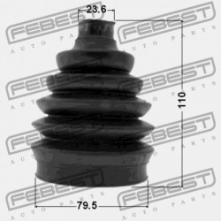 SSANG YONG NEW ACTYON (KORANDO C) KÜLSŐ CSUKLÓVÉDŐ 2010-2013 423ST34020