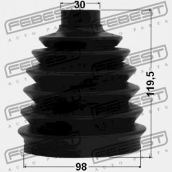KÜLSŐ CSUKLÓVÉDŐ MERCEDES BENZ ML-OSZTÁLY 164 2004-2011 A1643300685