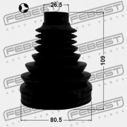 AUDI A3/S3/SPORTB./LIM./QU 2004-2013 RDW BELSŐ CSUKLÓVÉDŐ 8K0498201C