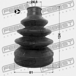 BMW 3 E90 2004-2008 ECE BELSŐ CSUKLÓBURKOLAT 31607570270