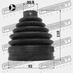 BELSŐ CSUKLÓVÉDŐ FORD TRANSIT TT9 2006-2013 EU 1514347