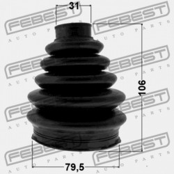KÜLSŐ CSUKLÓBURKOLAT FORD FOCUS CB4 2008-2011 EU 1722076