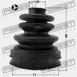 KIA CEED 06 (2006-) GEN BELSŐ CSUKLÓVÉDŐ 49595-1H010