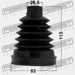 RENAULT DUSTER 2011- BELSŐ CSUKLÓVÉDELEM 397411935R
