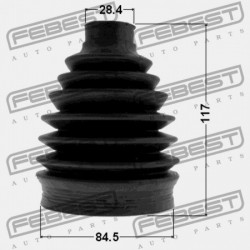 RENAULT DUSTER 2011- KÜLSŐ CSUKLÓVÉDŐ 391009882R