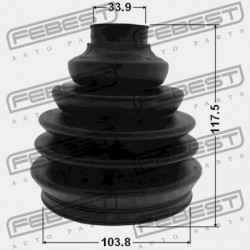 KÜLSŐ CSUKLÓVÉDŐ LAND ROVER RANGE ROVER SPORT II 2010-2013 TOB500330