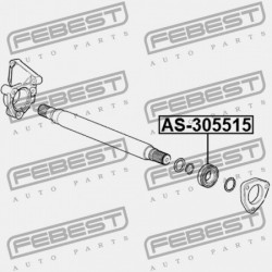 HAJTÓTENGELY CSAPÁGYAZÁSA 24460143