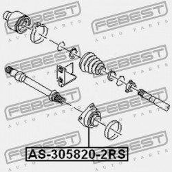MEGHAJTÓTENGELY CSAPÁGY FORD FOCUS CAK 1998-2005 EU 4106404