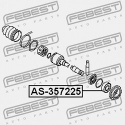 HAJTÓTENGELY CSAPÁGY NISSAN MURANO Z50 2002.09-2007.10 CA 39774-8J100