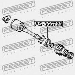 HAJTÓTENGELYCSAPÁGY TOYOTA CRESTA GX90,JZX9,LX90,SX90 1992.10-1996.09 JP 90363-36004