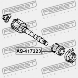 HAJTÓTENGELY CSAPÁGY TOYOTA RAV4 ACA3,ALA3,GSA33,ZSA3 2005.11-2012.12 GR 90363-41003