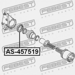 MEGHAJTÓTENGELY CSAPÁGY FORD FOCUS CB4 2008-2011 EU 1701597