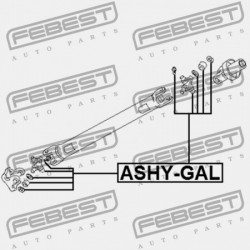 KERESZTTENGELY MEGHAJTÓTENGELY HYUNDAI TERRACAN (2001-) GEN S2000055A