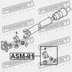KERESZTHAJTÓ TENGELY MITSUBISHI CHALLENGER K90 1996.05-2001.08 JPN MR196837