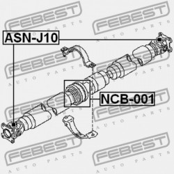 KERESZTHAJTÁS TENGELY NISSAN QASHQAI J10E 2006.12-2013.12 EL 37000-BR52A
