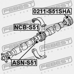 KERESZTHAJTÁS TENGELY NISSAN QX70/FX S51 2008.05- GL 37300-1CA2A